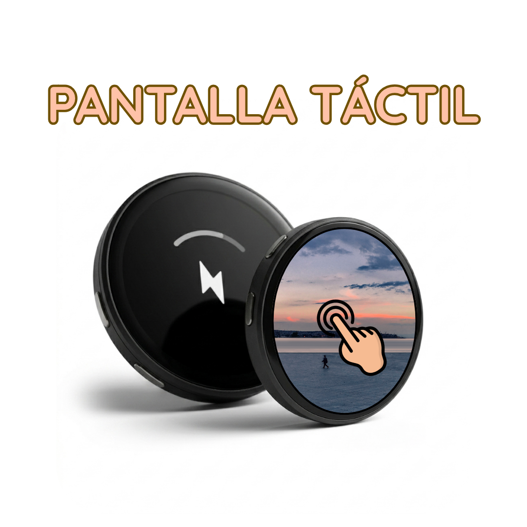 Broche Digital con Pantalla Táctil