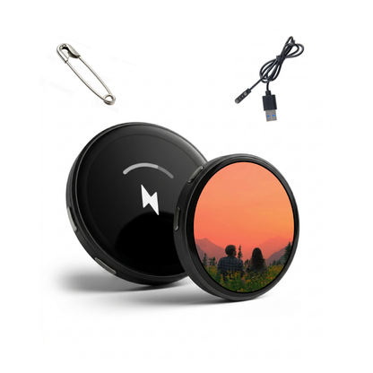 Broche Digital con Pantalla Táctil